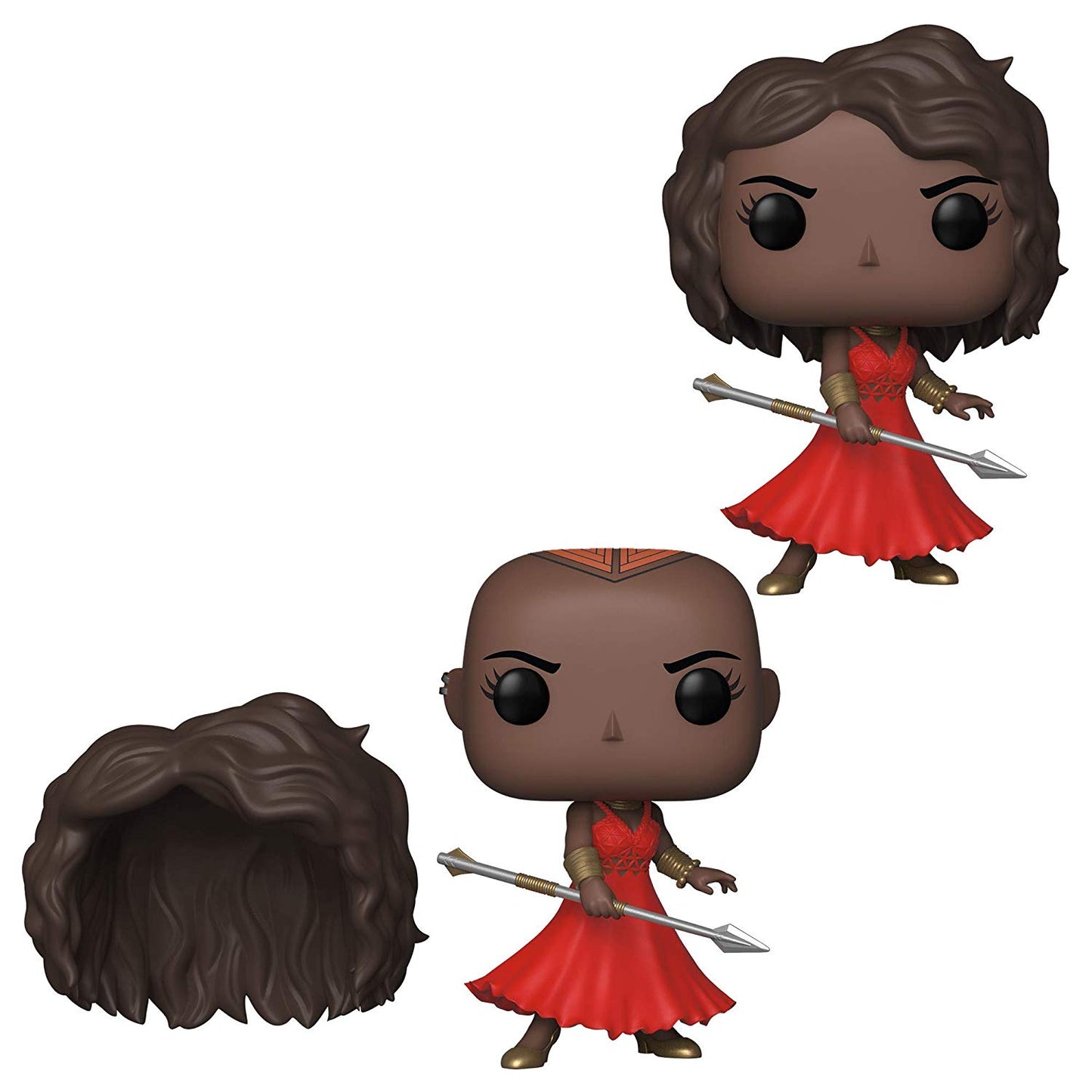 Funko Pop! Marvel Black Panther Okoye 3.75" Red Dress Exclusive