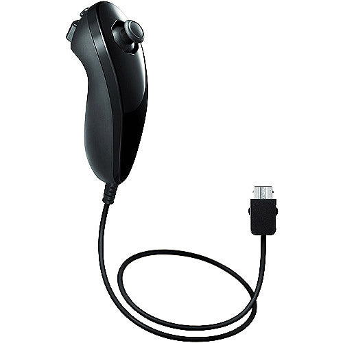 Nintendo Wii Nunchuk Controller - Wired Black