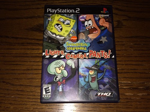 SpongeBob SquarePants: Lights Camera Pants! PS2