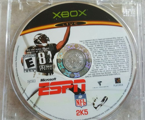 2K ESPN NFL 2K5 - Xbox Video Game