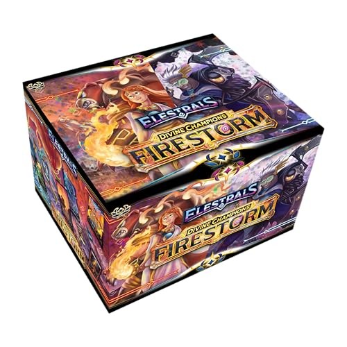 Elestrals Divine Champions Firestorm Booster Box - Pack of 36