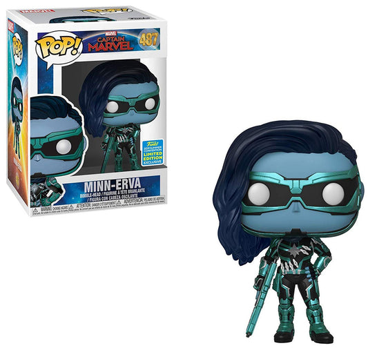 Funko Captain Marvel Minn-Erva Pop! Vinyl With Protector