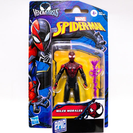 Hasbro Spider-Man Venom vs Miles Morales 4" Action Figure