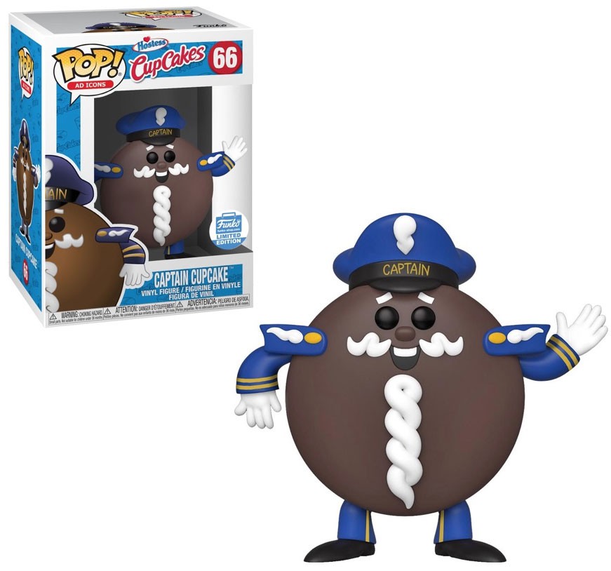 Funko Captain Cupcake Vinyl Figure - New