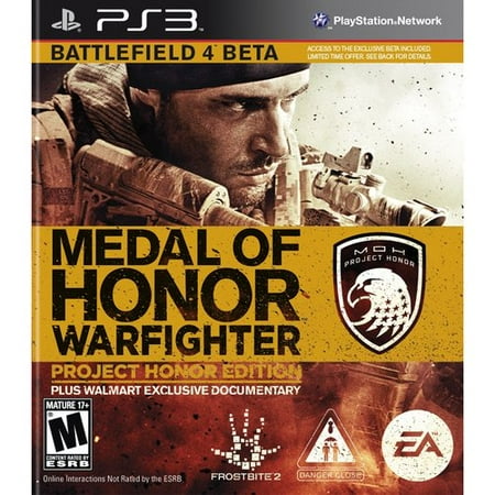 Medal of Honor Warfighter: Project Honor Ed. PS3