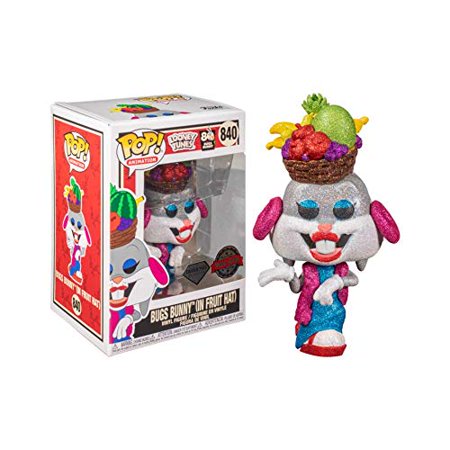 Looney Tunes Bugs Fruit Hat Diamond Glitter Pop! Vinyl