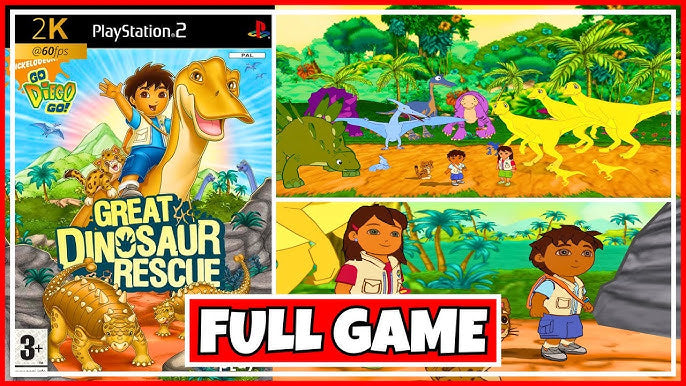 Go Diego Go: Dino Rescue for PS2