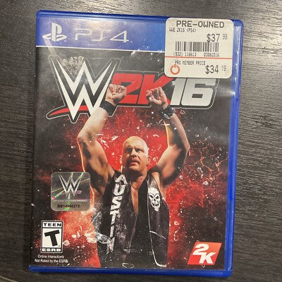 Games WWE 2K16 -  PlayStation 4
