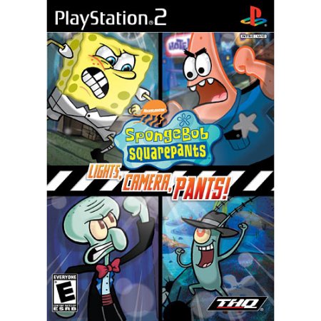 SpongeBob SquarePants: Lights Camera Pants! PS2
