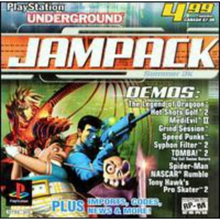 Sony Playstation Underground Jampack Summer 2k