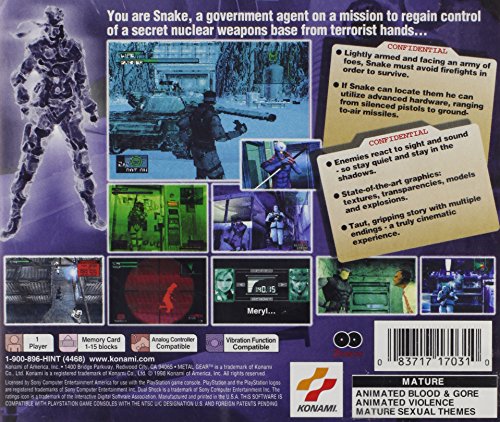 Metal Gear Solid - Playstation