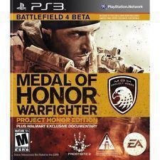 Medal of Honor Warfighter: Project Honor Ed. PS3