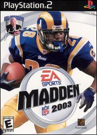 Madden 2003 for Playstation 2