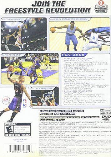 NBA Live 2004 PS2
