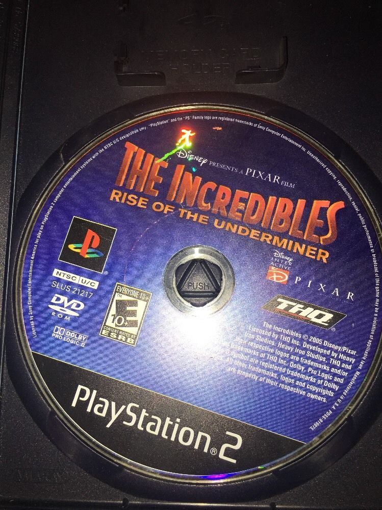The Incredibles: Rise of the Underminer - PlayStation 2