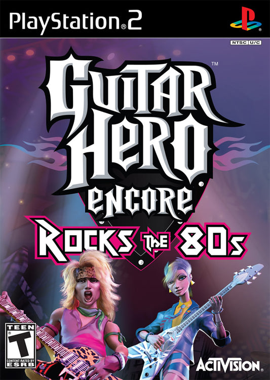 Guitar Hero Encore: Rocks the 80s - PlayStation 2