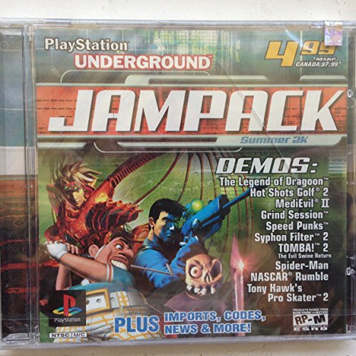 Sony Playstation Underground Jampack Summer 2k