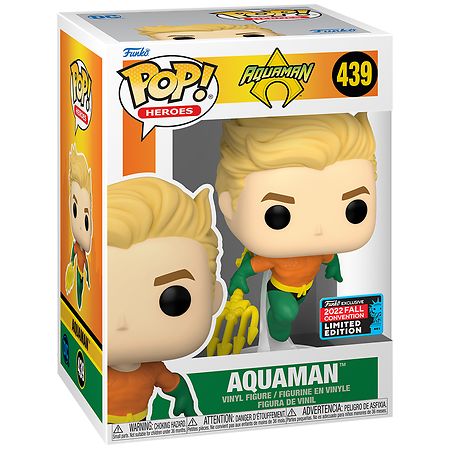 Funko POP 439 Aquaman with Trident - 2022 Con Exclusive