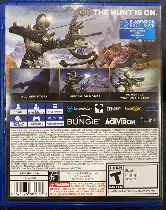 Destiny 2: Forsaken Legendary - Playstation 4