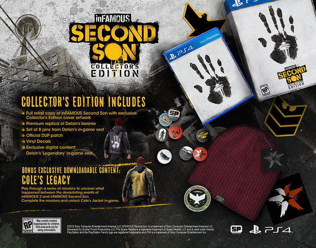 InFAMOUS: Second Son Limited Edition - PlayStation 4