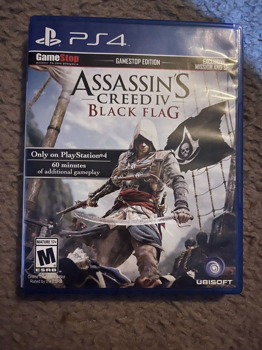 Assassin's Creed IV Black Flag Gamestop edition - PS4