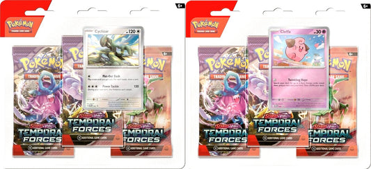 Pokemon Scarlet and Violet Temporal Forces 3-Pack Blister