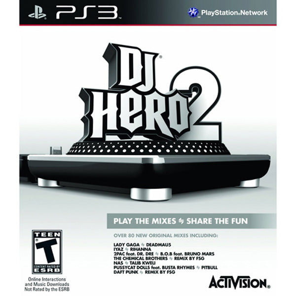 DJ Hero 2 for PlayStation 3