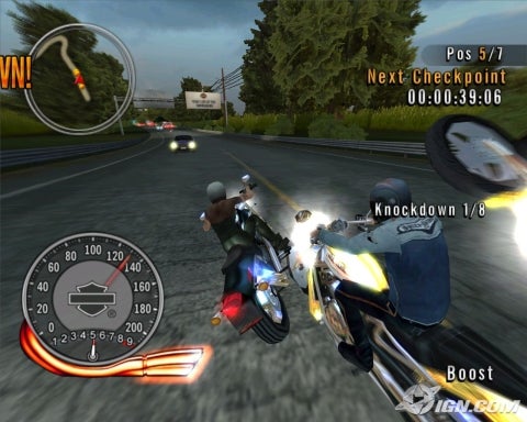 Harley-Davidson Race To The Rally - Playstation 2