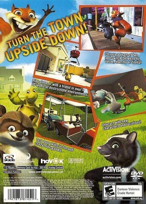 Over the Hedge for PlayStation 2