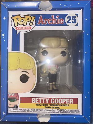Archie Comics Betty Pop! Vinyl Figure Size ST