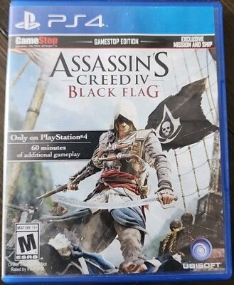 Assassin's Creed IV Black Flag Gamestop edition - PS4