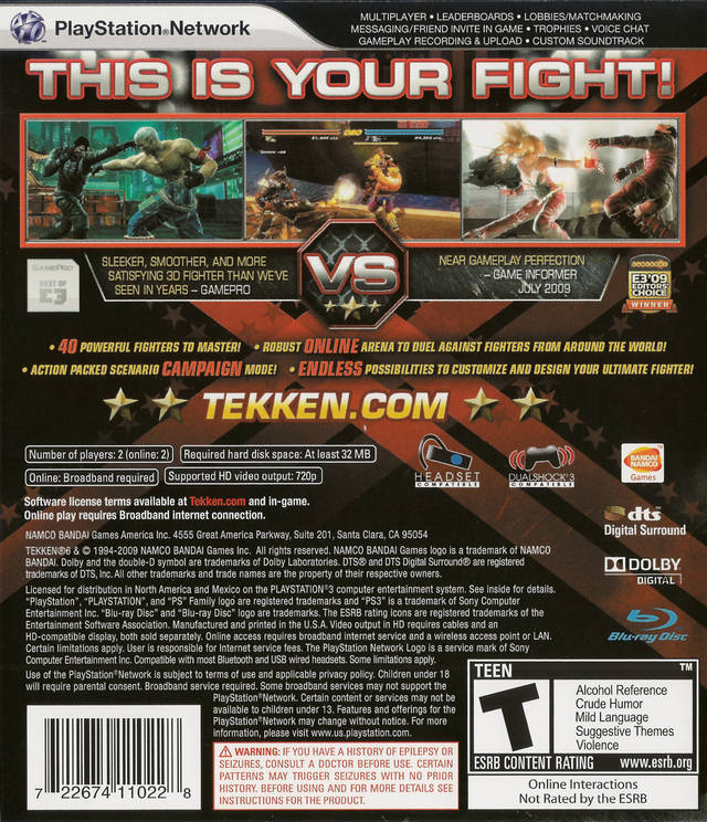 Tekken 2 - PlayStation