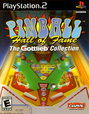 Pinball Hall of Fame Gottlieb Collection PlayStation 2