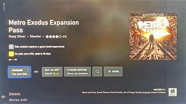 Metro Redux - Playstation 4