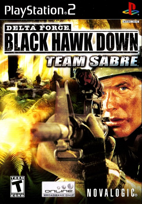 Delta Force Black Hawk Down Team Sabre - PlayStation 2