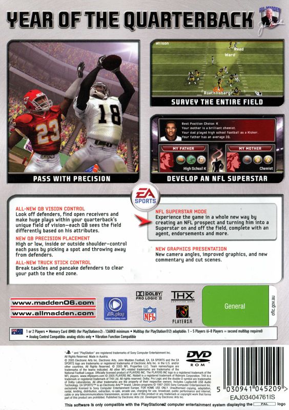 Madden NFL 06 for PlayStation 2