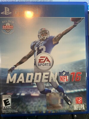 Madden NFL 16 for PlayStation 3