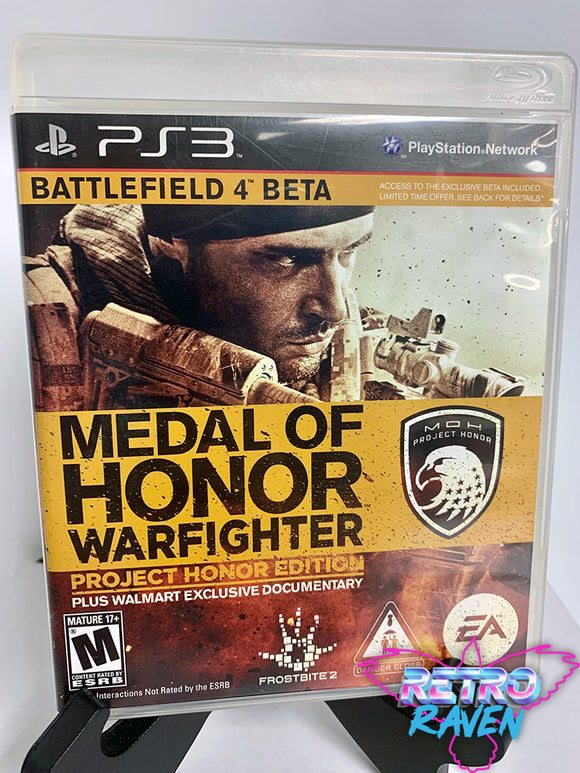 Medal of Honor Warfighter: Project Honor Ed. PS3