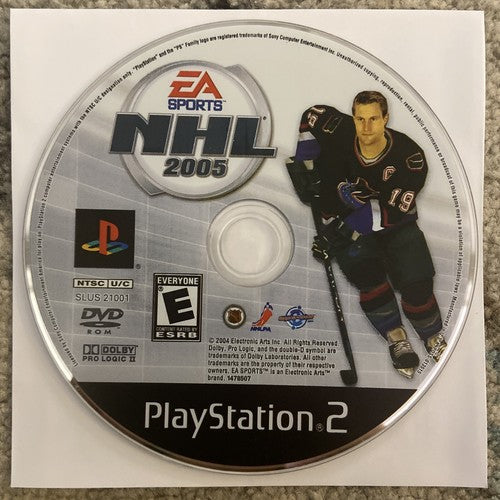 NHL 2005 for PS2