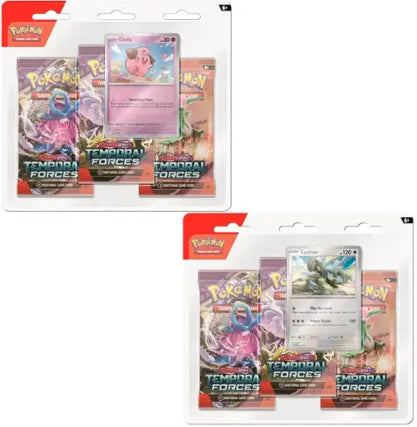 Pokemon Scarlet and Violet Temporal Forces 3-Pack Blister
