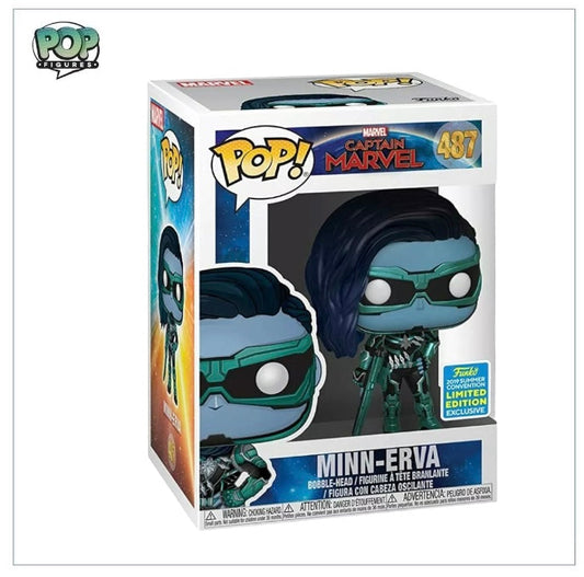 Funko Captain Marvel Minn-Erva Pop! Vinyl With Protector