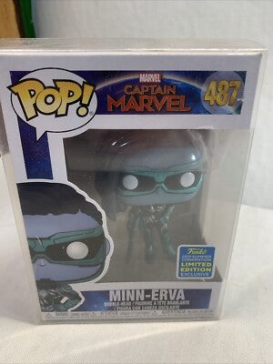 Funko Captain Marvel Minn-Erva Pop! Vinyl With Protector