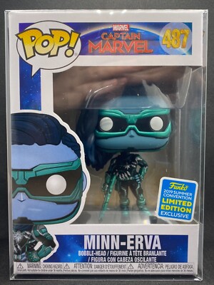 Funko Captain Marvel Minn-Erva Pop! Vinyl With Protector