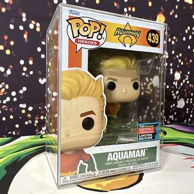 Funko POP 439 Aquaman with Trident - 2022 Con Exclusive