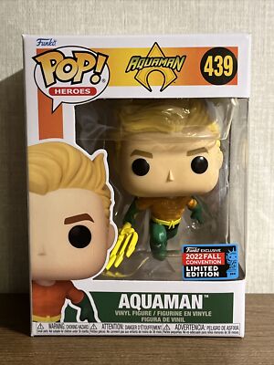 Funko POP 439 Aquaman with Trident - 2022 Con Exclusive