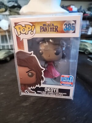 Funko Pop! Marvel Black Panther Okoye 3.75" Red Dress Exclusive