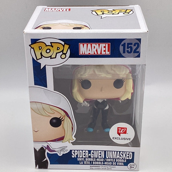 Funko Pop! Marvel Spider-Gwen Unmasked Exclusive Walgreens