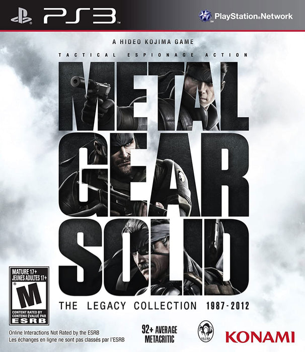 Metal Gear Solid: Legacy Collection