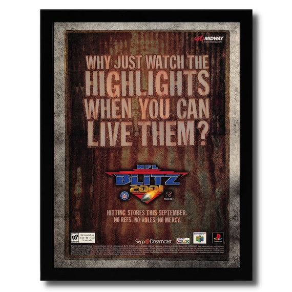 NFL Blitz 2001- Playstation