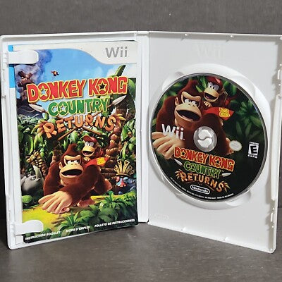 Nintendo Donkey Kong Country Returns Wii Game - Refurbished